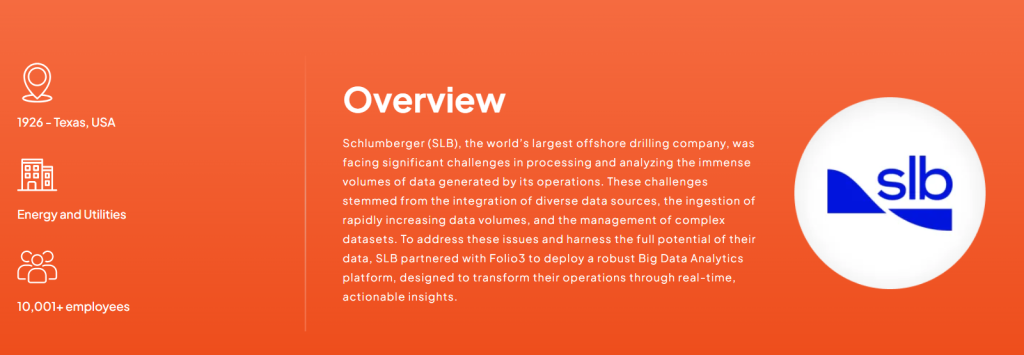 Schlumberger Case Study