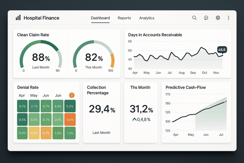 Revenue Cycle Dashboard Example