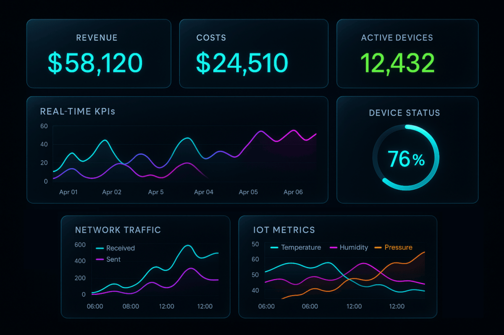 Interactive Dashboards Data Visualization