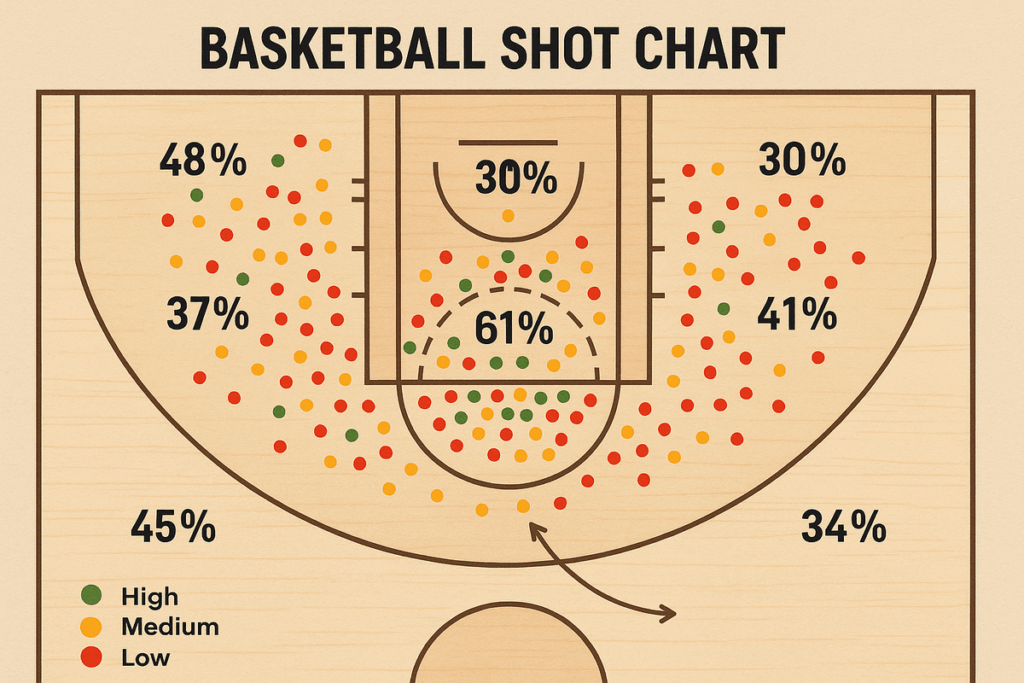 Shot Charts and Field Maps