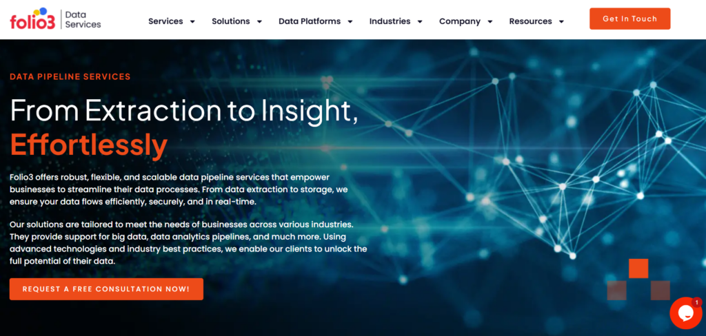 1. Folio3 Data: Livestock Feed Data Pipelines Services